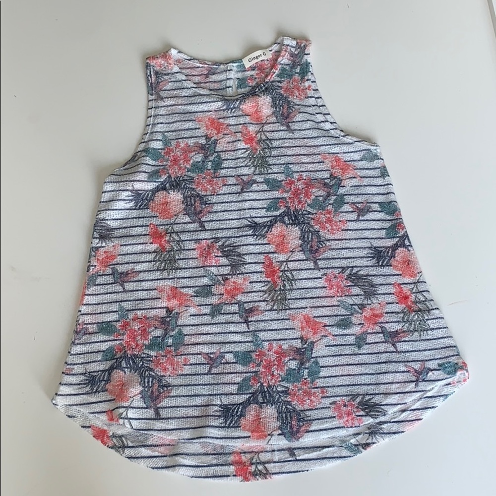Ginger G Floral Tank Top